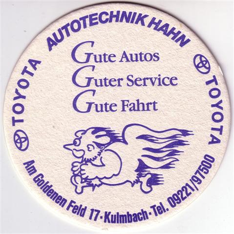 kulmbach ku-by kommun 215 1b (rund-autotechnik hahn-blau)